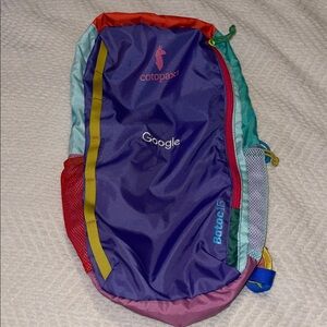 Cotopaxi Colorful Backpack with Google Logo